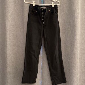 Levi's Women's High Rise Black Jeans